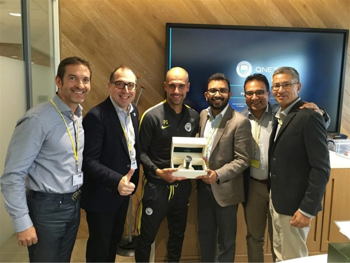 Qnet Unveils New Qnetcity Watches At The Etihad Stadium 3 QNET
