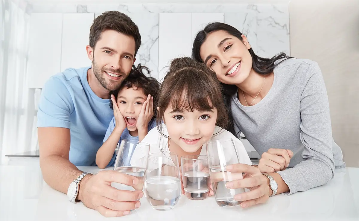 Why Trust In Our Drinking Water Matters More Than We Think 2 Good home water quality for a healthy and happy family