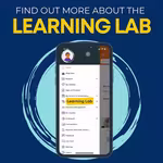 QNET Mobile App Learning Lab layout on mobile