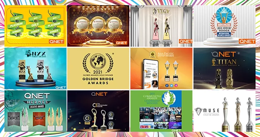 Unforgettable Defining Moments In Qnet History 28 QNET-Awards-In-2021.