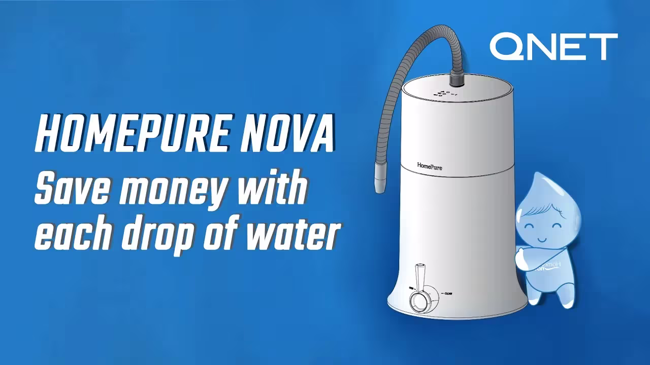 Qnet Leads The Way In Water Sustainability For World Water Day 2 HomePure Nova: Save money with each drop of water