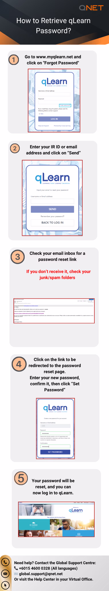 How To Retrieve Qlearn Password? 1 QNET
