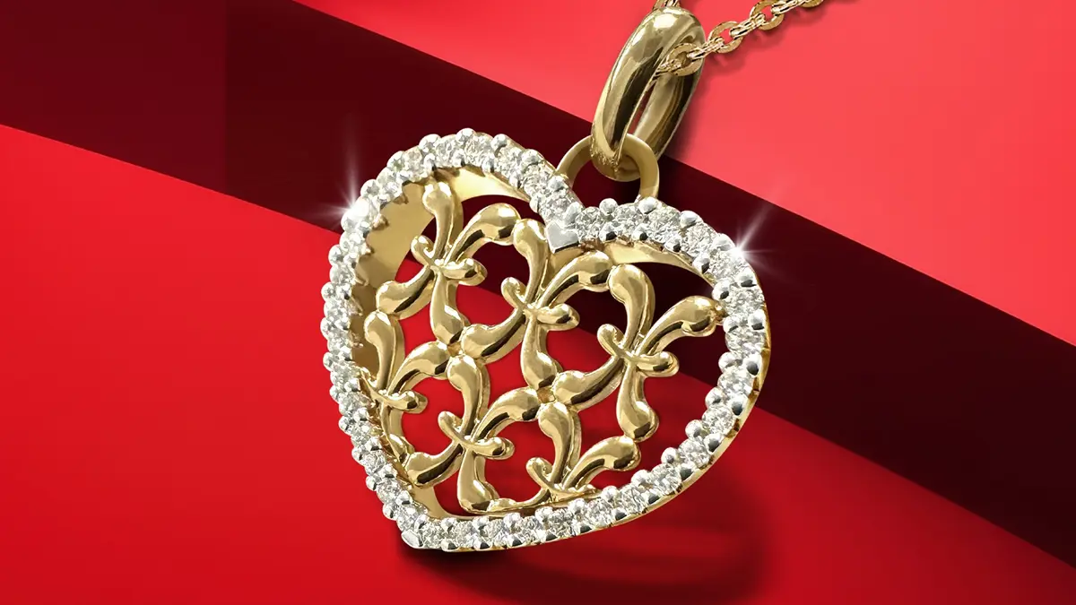 Love To Love: A Guide To The Perfect Gift For Your Valentine 4 Bernhard H. Mayer Insignia Heart Pendant with diamond carat of 0.18ct