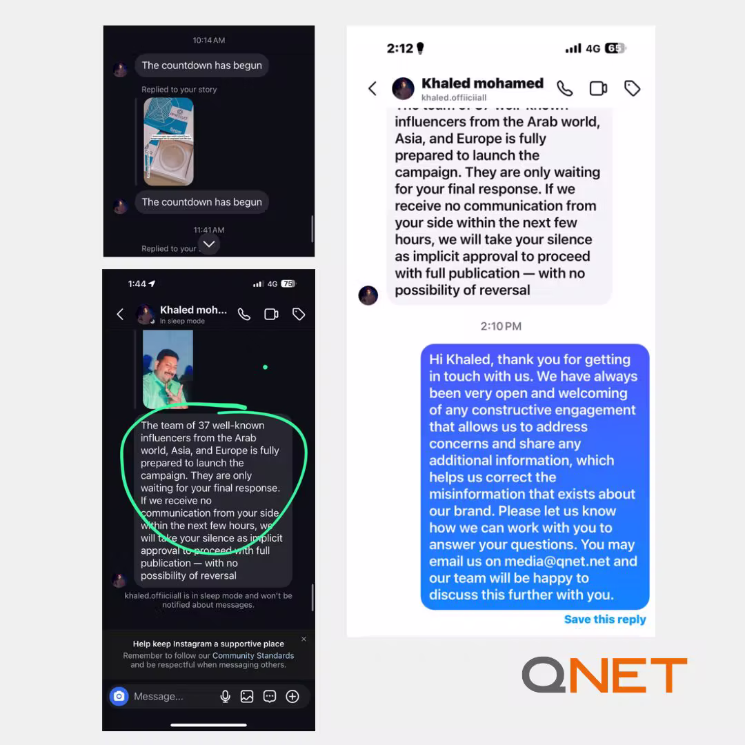 Qnet Stands Firm Against Blackmail And Intimidation 4 QNET