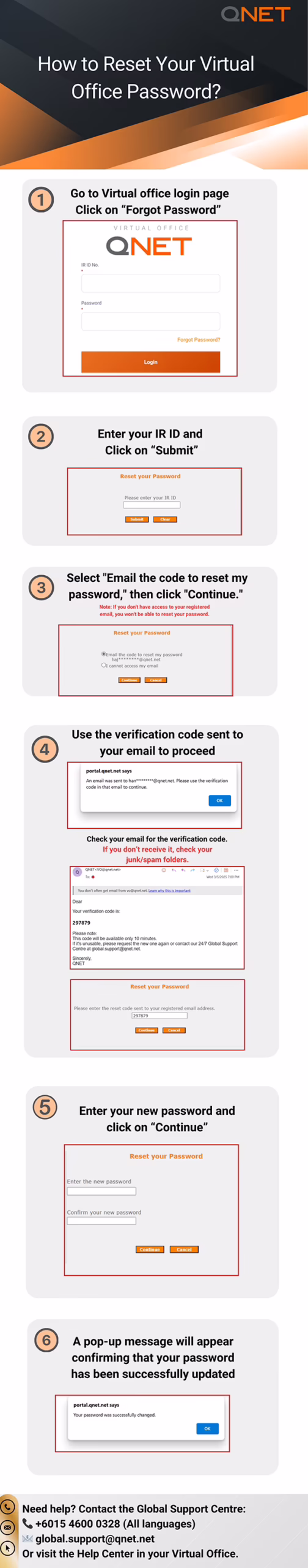 How To Retrieve Your Password 1 QNET