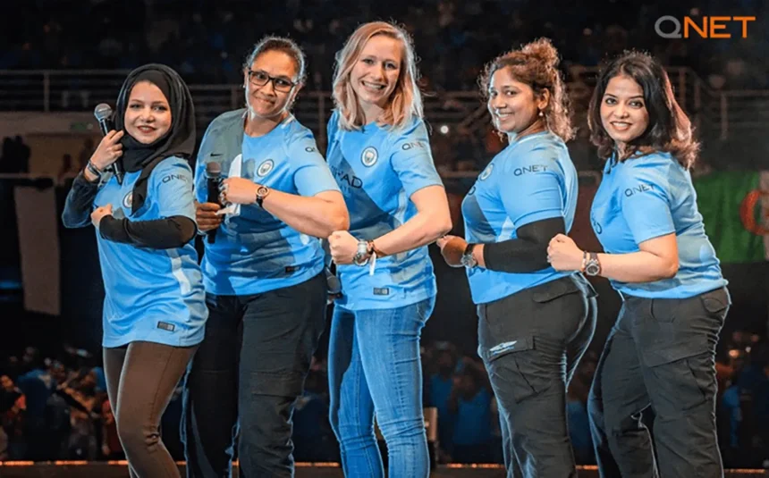 About Qnet 25 qnet milestone manchester city womens team
