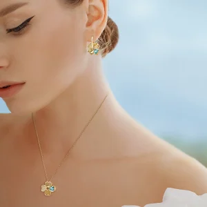 Watches &Amp; Jewellery 29 woman wearing serendipity necklace