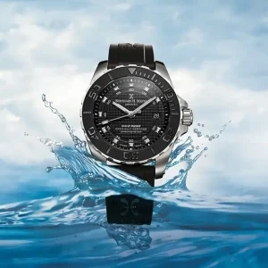 Watches &Amp; Jewellery 14 Bernard H mayer Wave rider watch surrounded with water